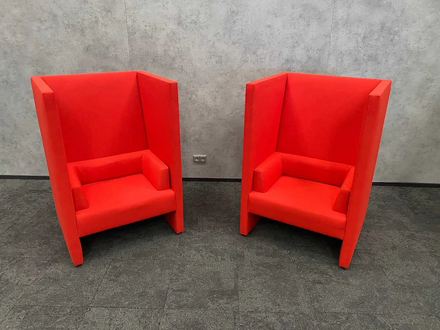 2x akoestische fauteuil/ ontvangstbank - afbeelding 4 van  9