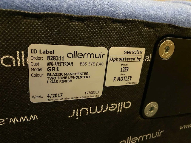 2x allermuir grainger - design fauteuil - afbeelding 15 van  17