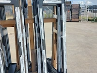 2x aluminium kozijn met kiepraam, zwartgrijs (mat) - afbeelding 4 van  12