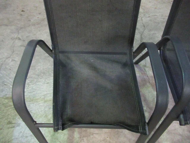 2x aluminium tuinstoelen - afbeelding 3 van  4