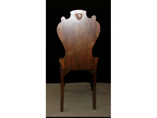 2x antieke victoriaanse halstoelen set bouwjaar 19e eeuw - afbeelding 5 van  6
