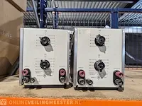 2x attenuator 350d hewlett packard, wit groen - afbeelding 1 van  4
