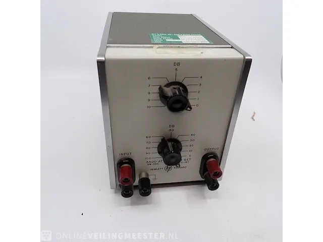 2x attenuator 350d hewlett packard, wit groen - afbeelding 2 van  4