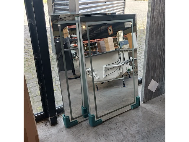 2x badkamerspiegel, martens design, ibiza - afbeelding 1 van  4
