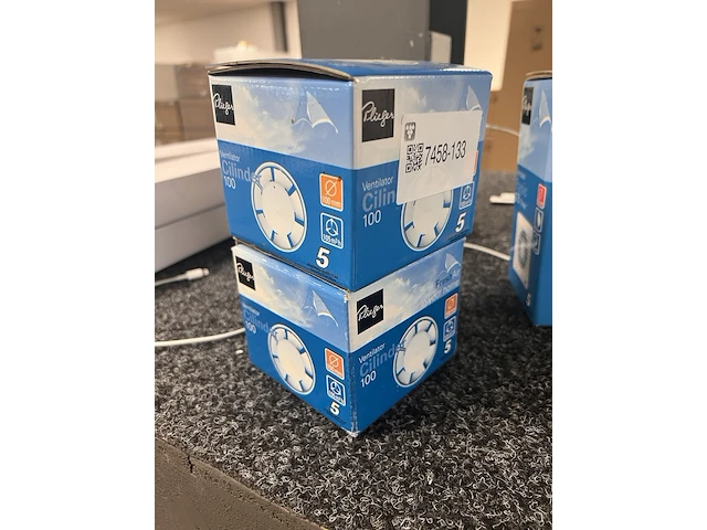 2x badkamerventilator, plieger - afbeelding 3 van  4
