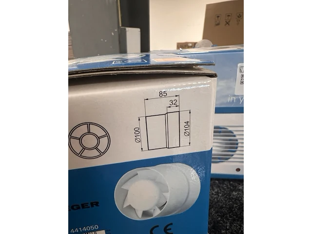 2x badkamerventilator, plieger - afbeelding 4 van  4
