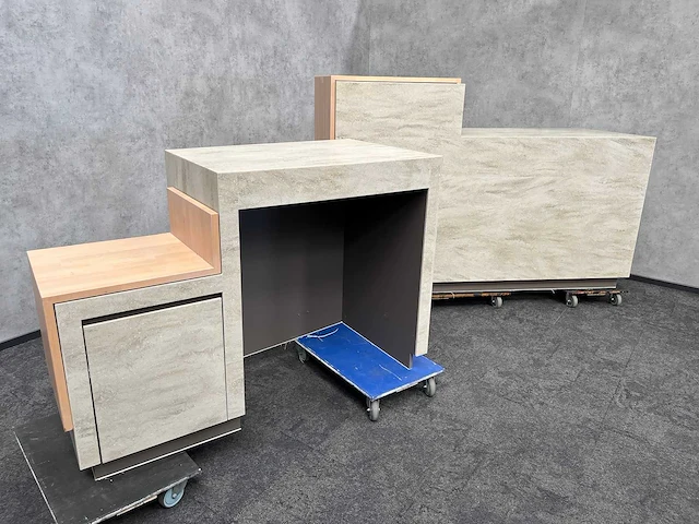 2x baliemeubel composiet grijs-beige - afbeelding 21 van  22