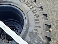 2x band op velg, continental, michelin, o.a mpt 81 - afbeelding 2 van  5
