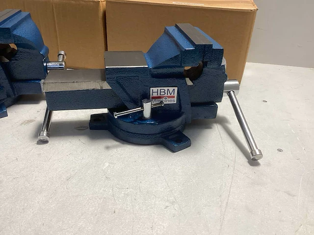 (2x) bankschroef - 125mm - afbeelding 4 van  5