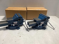 (2x) bankschroef - 125mm - afbeelding 1 van  5