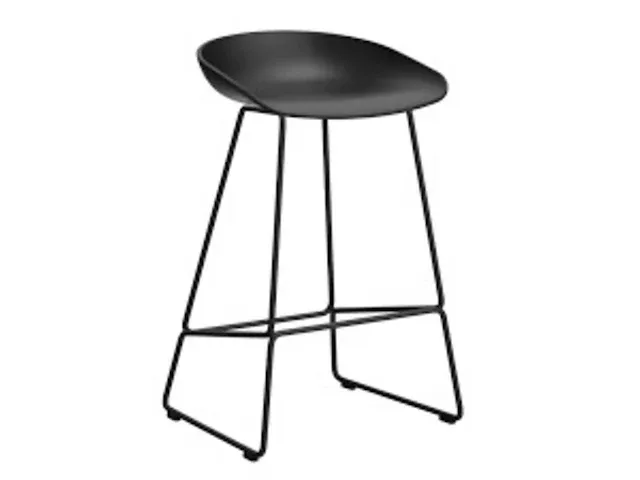 2x barkruk hay, about a stool, zwart - afbeelding 1 van  5