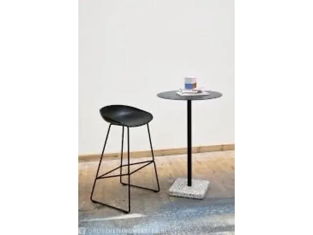 2x barkruk hay, about a stool, zwart - afbeelding 2 van  5