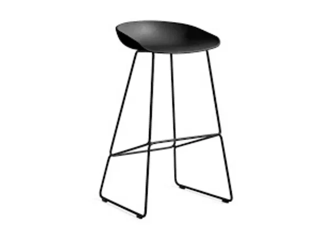 2x barkruk hay, about a stool, zwart - afbeelding 3 van  5