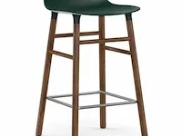 2x barkruk normann copenhagen, form, groen