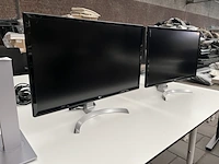 2x beeldscherm 27" lg, 27ud59 - afbeelding 1 van  6