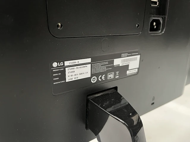2x beeldscherm 27" lg, 27ud59 - afbeelding 5 van  6
