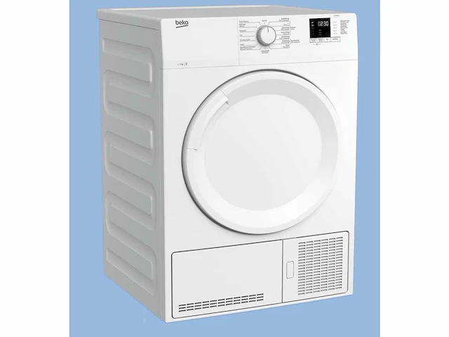 2x beko b3wt5941wsc wasmachine & beko dc7230bx1 droger - afbeelding 16 van  18