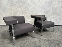 2x bene coffice - design fauteuil - antraciet - afbeelding 3 van  10