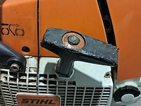 2x benzine kettingzaag, stihl & husqvarna - afbeelding 12 van  17