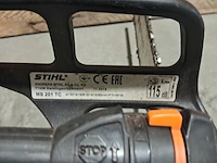 2x benzine kettingzaag, stihl, ms 192c & ms 201 tc - afbeelding 3 van  11