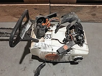 2x benzine kettingzaag, stihl, ms 660 & ms 201 tc - afbeelding 2 van  13