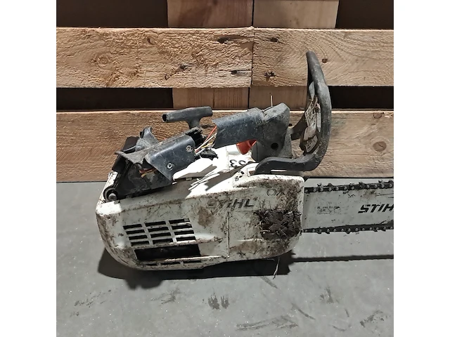 2x benzine kettingzaag, stihl, ms 660 & ms 201 tc - afbeelding 3 van  13
