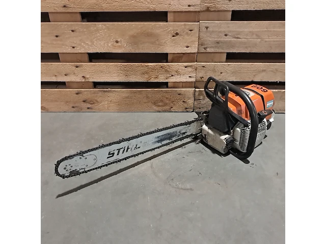 2x benzine kettingzaag, stihl, ms 660 & ms 201 tc - afbeelding 6 van  13