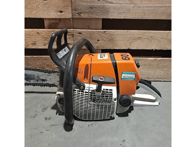 2x benzine kettingzaag, stihl, ms 660 & ms 201 tc - afbeelding 7 van  13