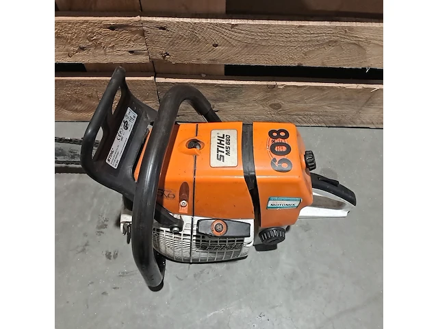 2x benzine kettingzaag, stihl, ms 660 & ms 201 tc - afbeelding 8 van  13