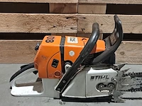 2x benzine kettingzaag, stihl, ms 660 & ms 201 tc - afbeelding 9 van  13