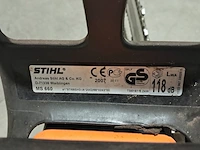 2x benzine kettingzaag, stihl, ms 660 & ms 201 tc - afbeelding 10 van  13