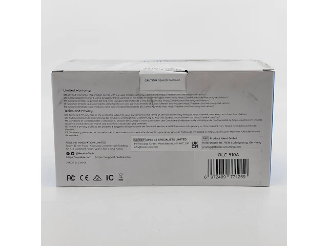 2x beveiligingscamera, reolink, rlc-510a - afbeelding 3 van  3