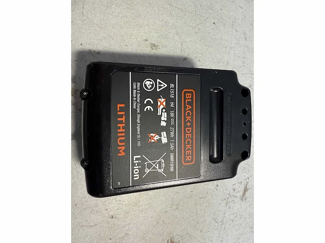 (2x) black & decker accu batterij 18 volt gtc1850l, asd184, bdasb18v na011189 - afbeelding 2 van  2