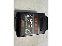 (2x) black & decker accu batterij 18 volt gtc1850l, asd184, bdasb18v na011189 - afbeelding 2 van  2