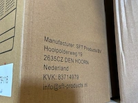 2x bladloze ventilator-kachel warm/koud wit wit - afbeelding 5 van  5