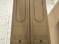 2x bladloze ventilator-kachel warm/koud wit, wit - afbeelding 3 van  4