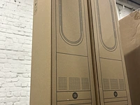 2x bladloze ventilator-kachel warm/koud wit, wit - afbeelding 4 van  4