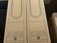 2x bladloze ventilator-kachel warm/koud wit - afbeelding 2 van  3