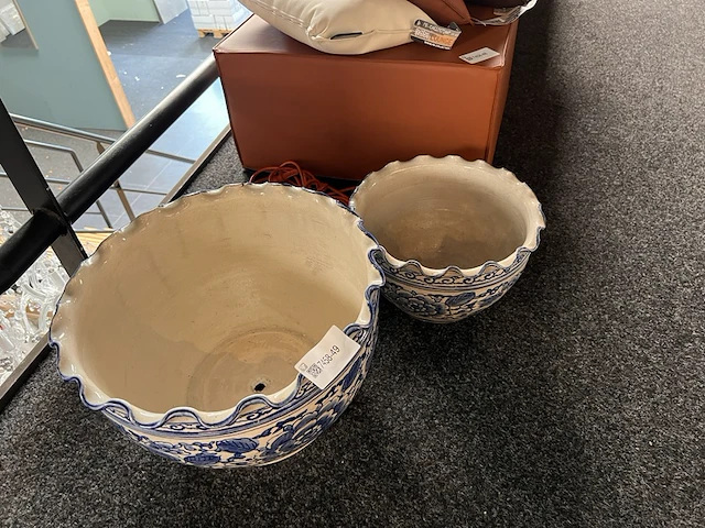 2x bloempotten - afbeelding 3 van  3