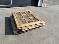 2x blokhut raam lxb ca. 136x90cm - afbeelding 1 van  5