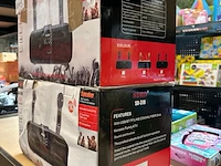 2x bluetooth karaoke party speakers met 2 microfoons, sdrd, sd-318 - afbeelding 2 van  3