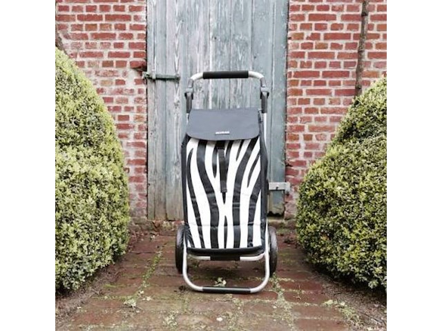 2x boodschappentrolley beagles, zebra - afbeelding 2 van  4