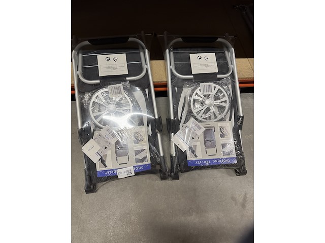 2x boodschappentrolley beagles, zebra - afbeelding 4 van  4