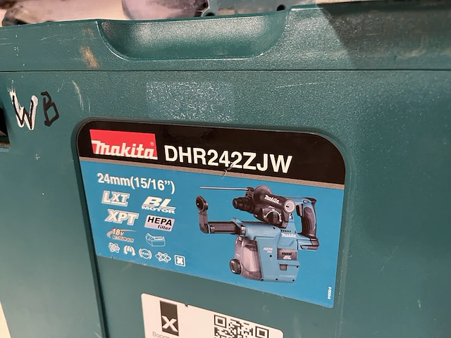 2x boormachine in m-box makita, dhr242zjv - afbeelding 5 van  5