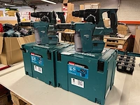 2x boormachine in m-box makita, dhr242zjw - afbeelding 1 van  6