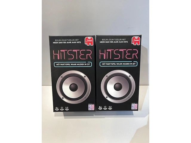 2x bordspel hitster, jumbo - afbeelding 1 van  1