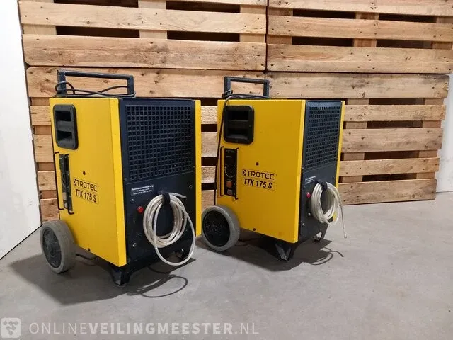 2x bouwdroger trotec, ttk 175 s, geel - afbeelding 1 van  9