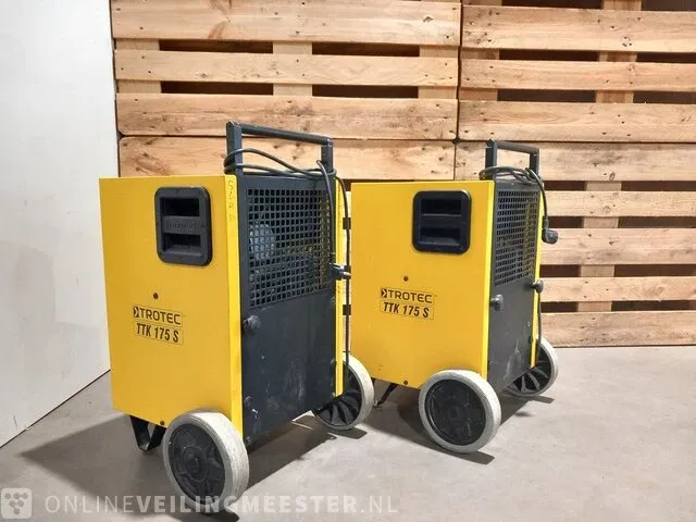 2x bouwdroger trotec, ttk 175 s, geel - afbeelding 2 van  9