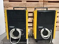 2x bouwdroger trotec, ttk 175 s, geel - afbeelding 3 van  9