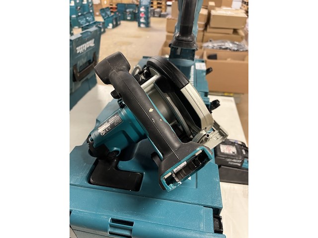 2x bouwgereedschap, 1x accu, 1x lader, m-boxen makita, 1x dhs630zj, 1x dhr242zjv - afbeelding 4 van  8